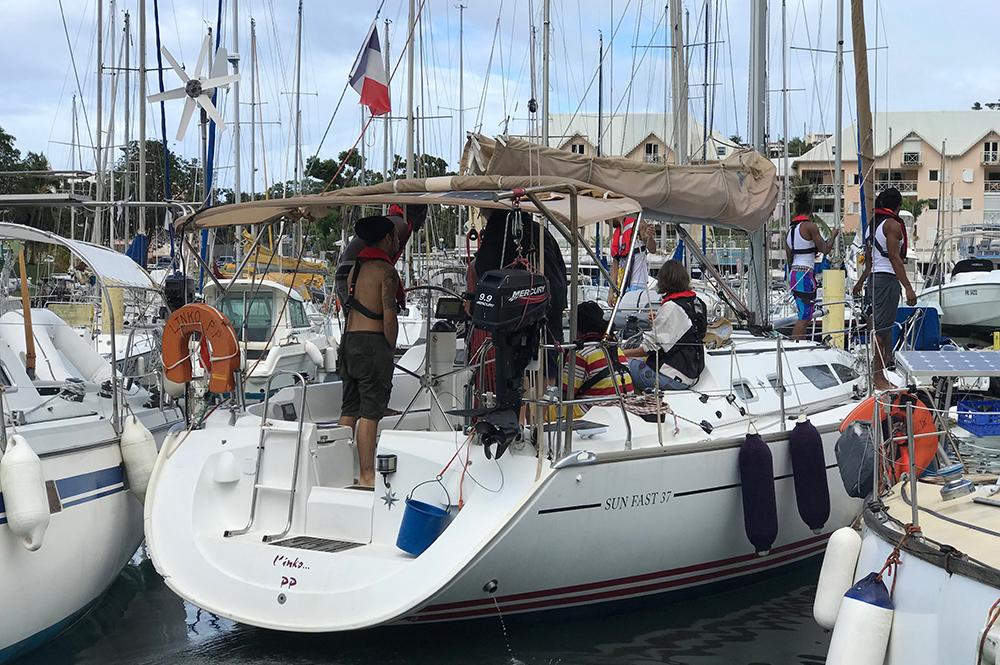 Sortie de port pour les jeunes détenus du projet de réinsertion par la voile